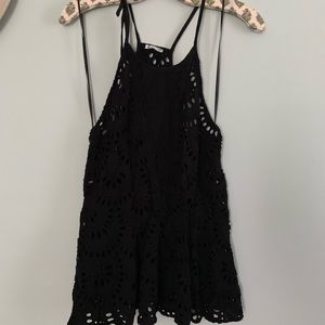 FREE PEOPLE • lace tank